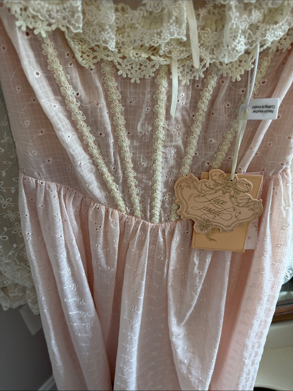Lacemade Pink Knight Corset Dress - Picture 5 of 5